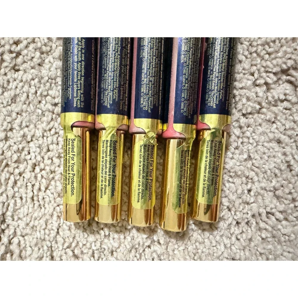SeneGence LipSense Mauve Ice Long Lasting Liquid Lip Color 5 Tubes New Sealed